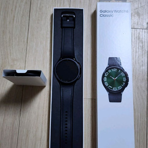 갤럭시워치6 클래식 블랙 47mm