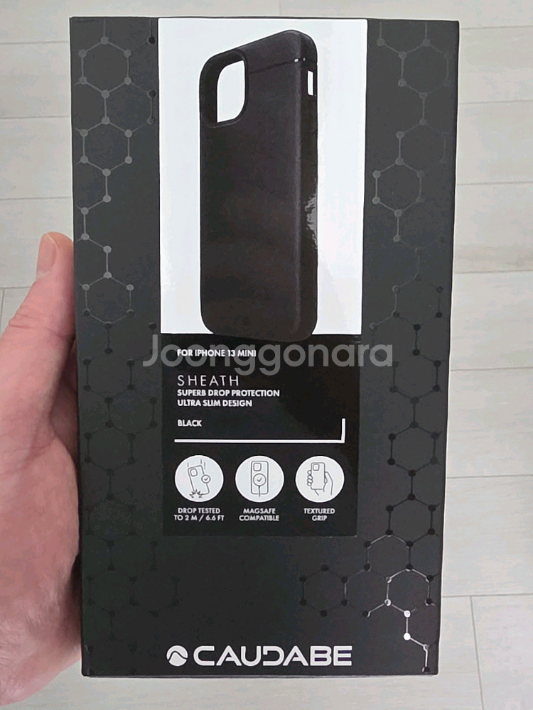 카우다베 SHEATH 블랙 아이폰 13미니--0