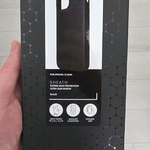 카우다베 SHEATH 블랙 아이폰 13미니