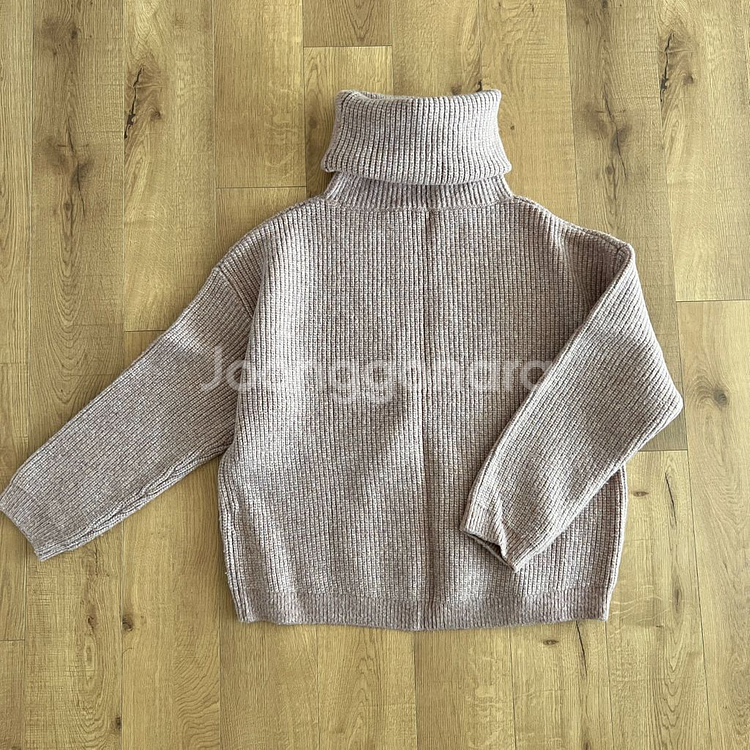 H&M 프리미엄 터틀넥 니트--3