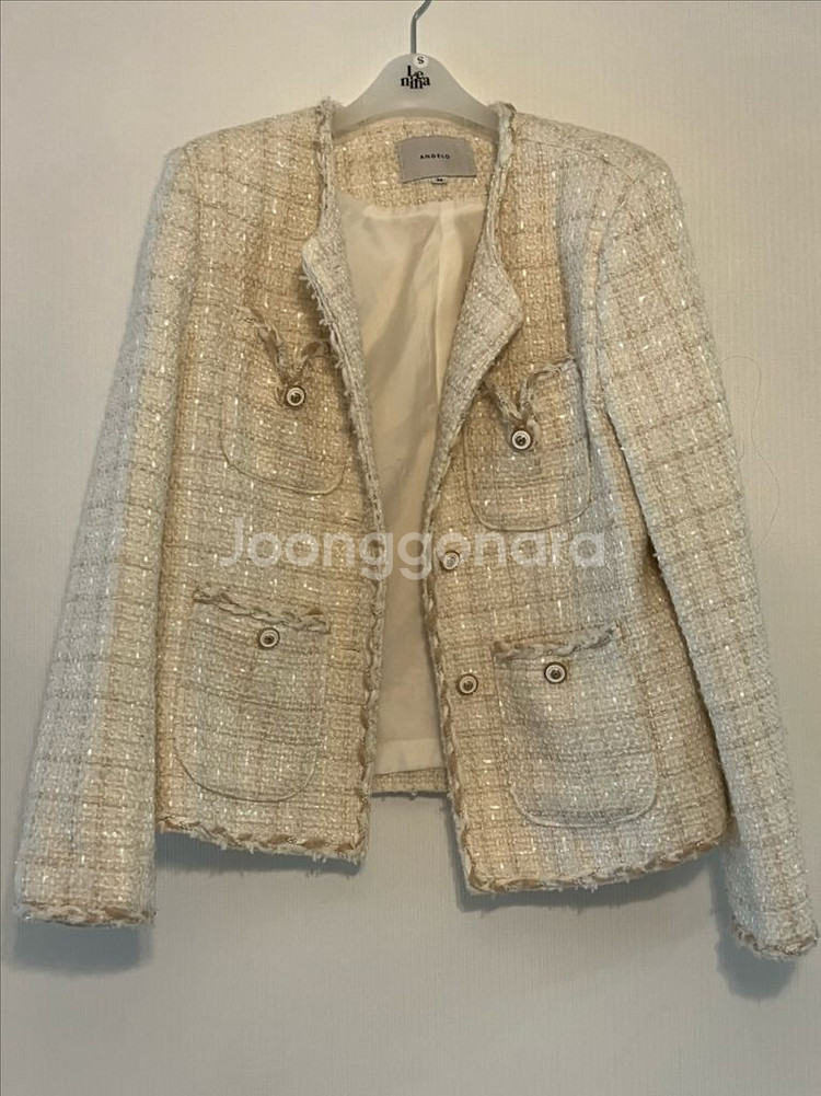 안젤로 트위드 자켓 보웬 로니엘 어라운드율 유메르--0