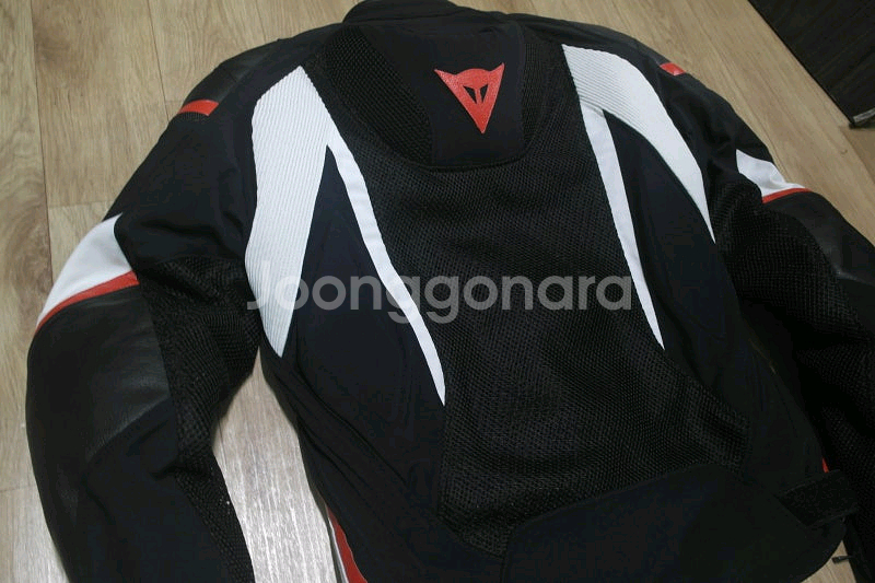 [신품] 다이네즈 슈퍼 메쉬 반가죽 자켓 46호 검흰빨--4