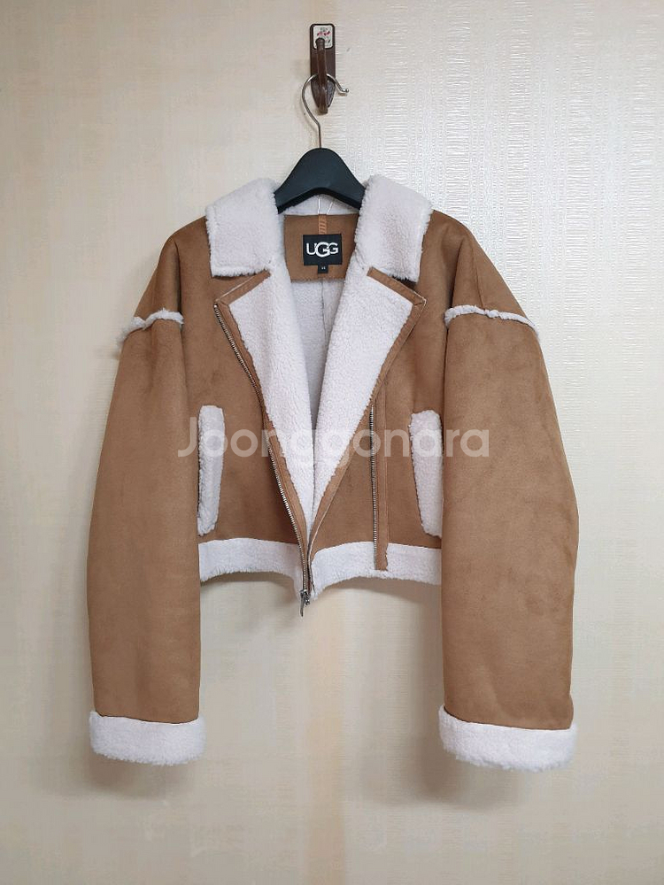 어그 UGG 크롭 무스탕 자켓/XS--0