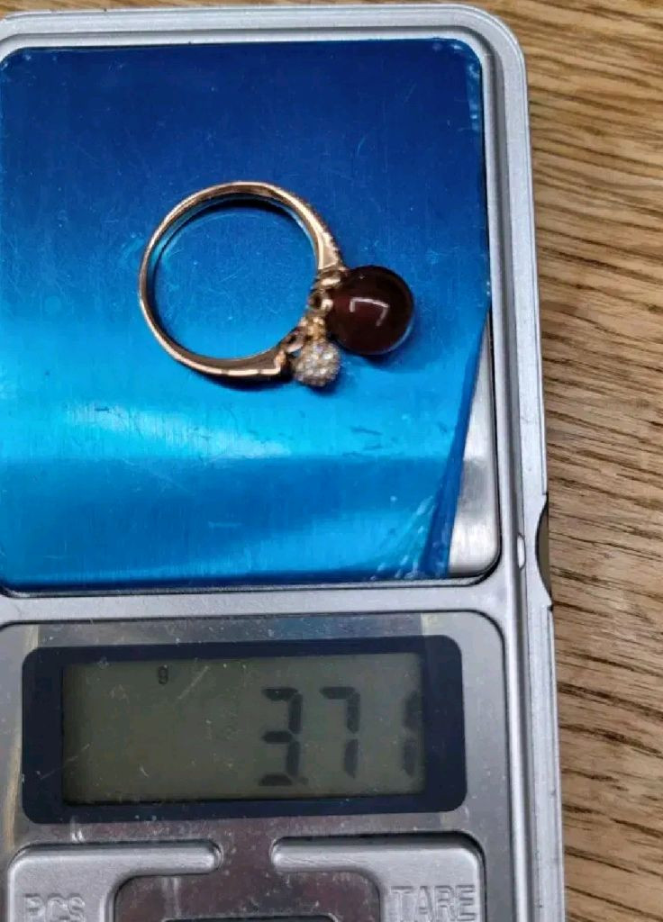 14k 핑크골드 자만옥 반지 12호--3