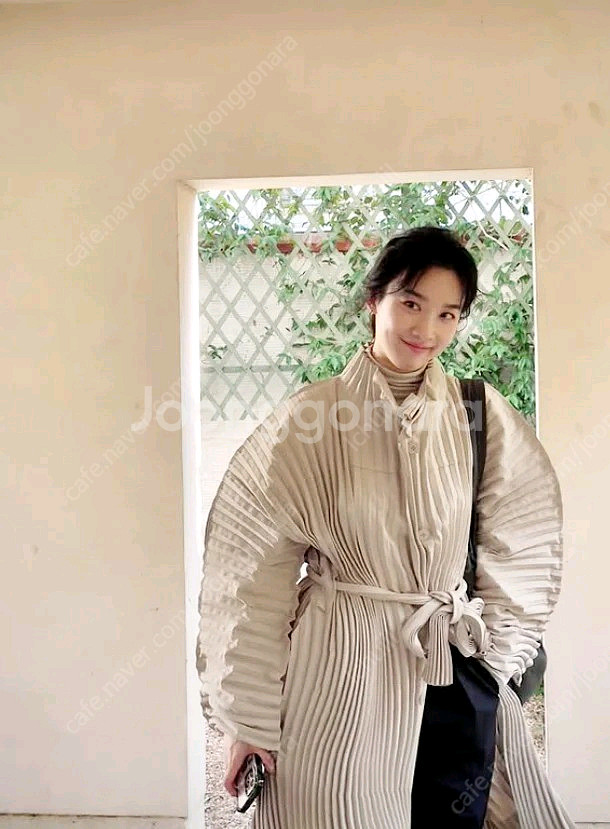 이세이미야케 이청아 웨이버링 코트, 플리츠플리즈 ~--1