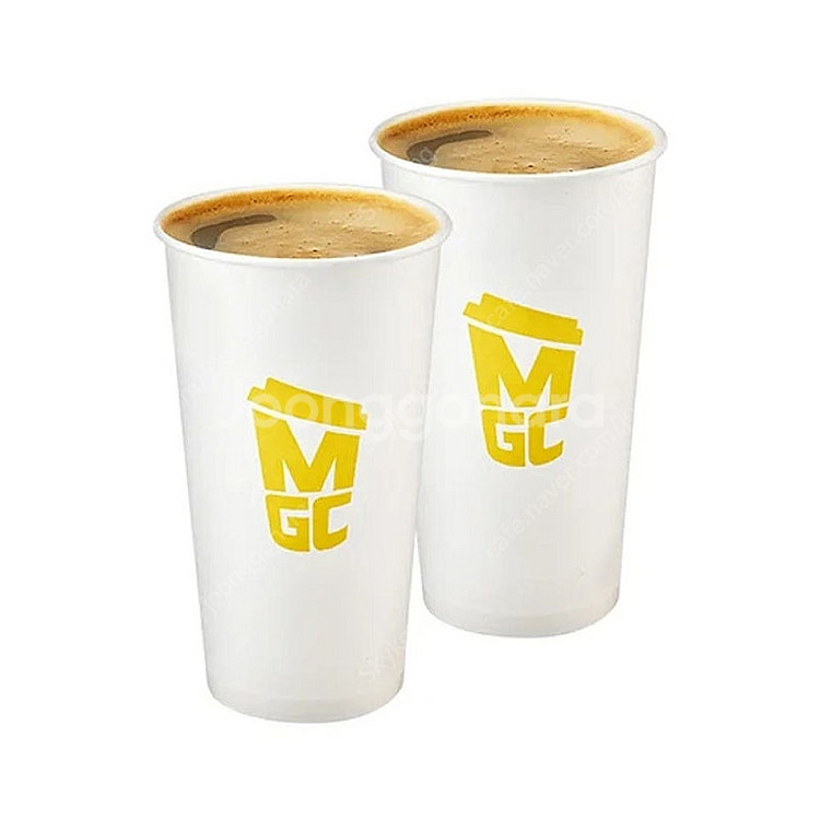 메가커피 hot 아메리카노 2잔--0