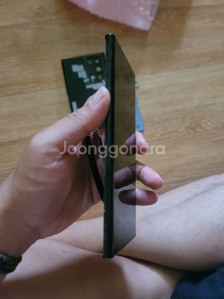 갤럭시노트20울트라 블랙 부품용 판매--1