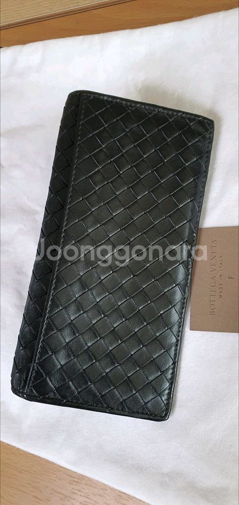 보테가베네타 장지갑 블랙 정품S급(감정O)루이비통구찌--1