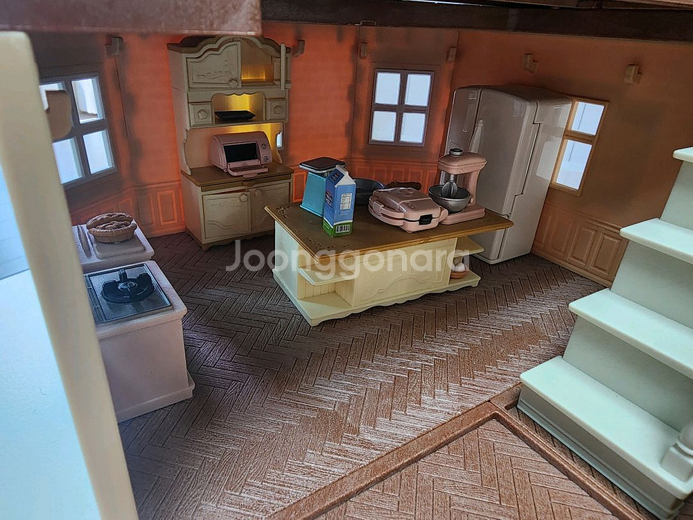 실바니안 2층집 풀세트--2