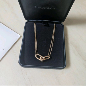 티파니 라지 더블링크 목걸이