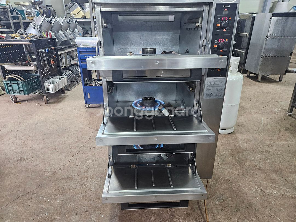 업소용 중고 가스밥솥 취반기 RRA 3단밥솥 자동밥솥 린나이 라니 한신 등--1