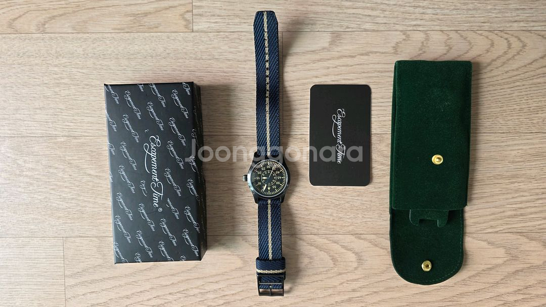 파일럿(플리거)시계 B타입 이스케이프먼트타임--3