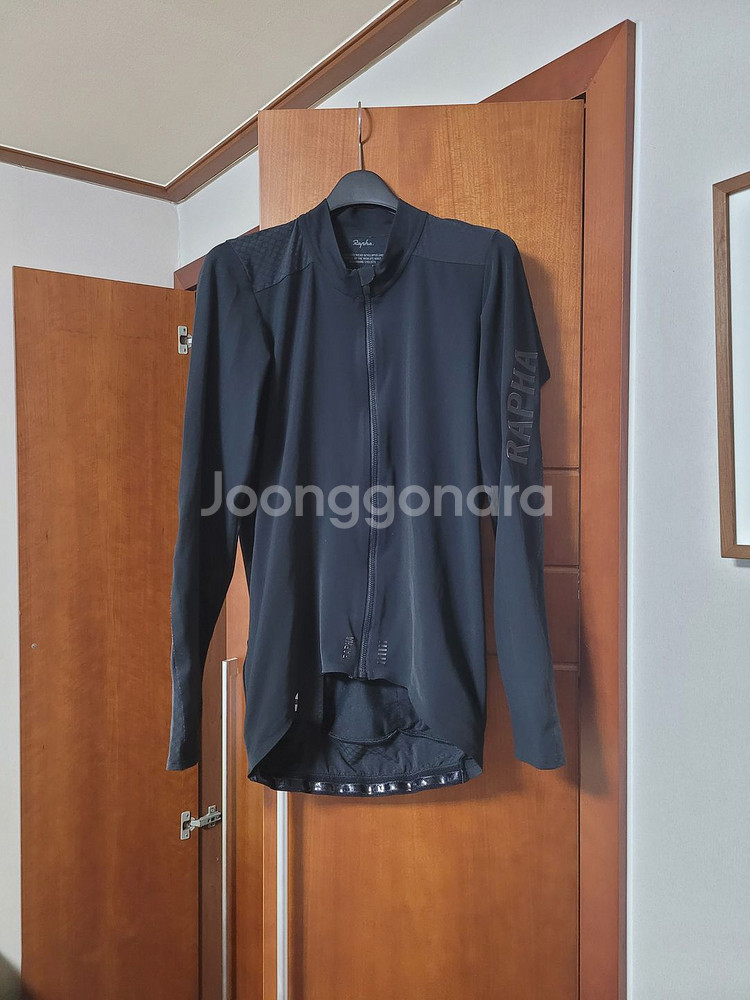 라파 프로팀 긴팔 에어로 져지 블랙, 브라운--0