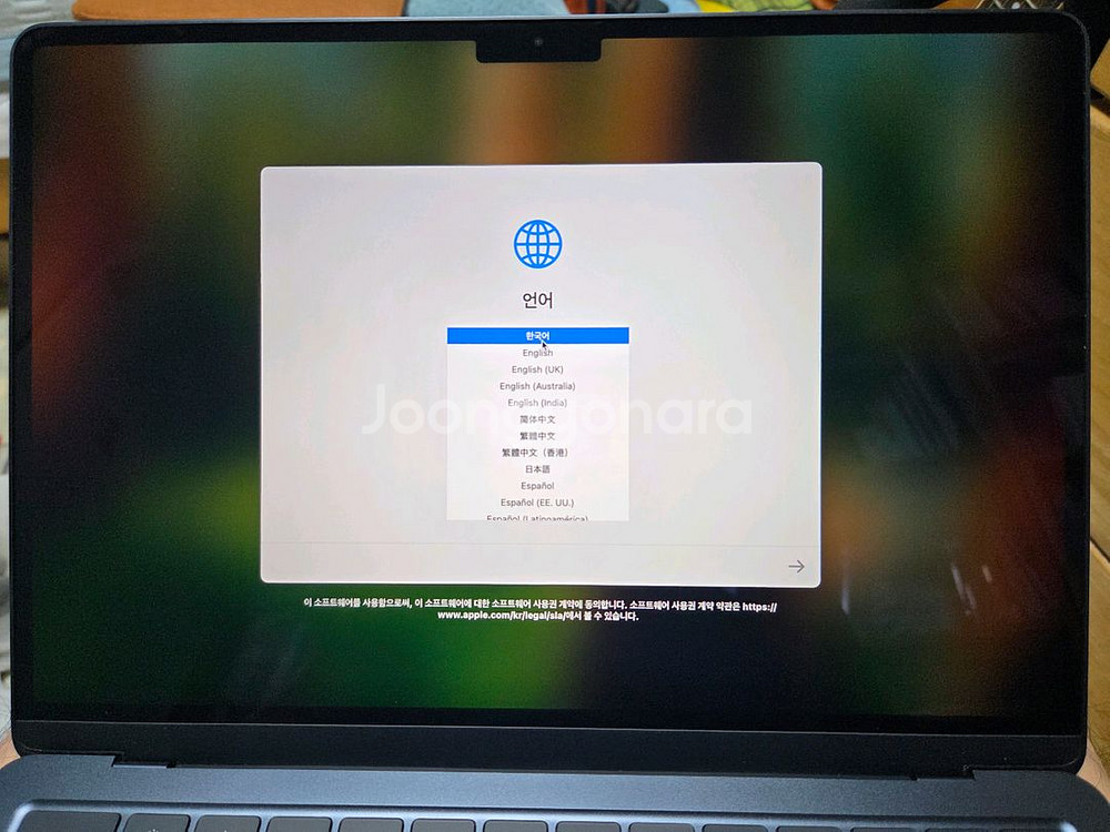 13맥북에어 M2,512GB&8GB,풀박스,애플케어+--7