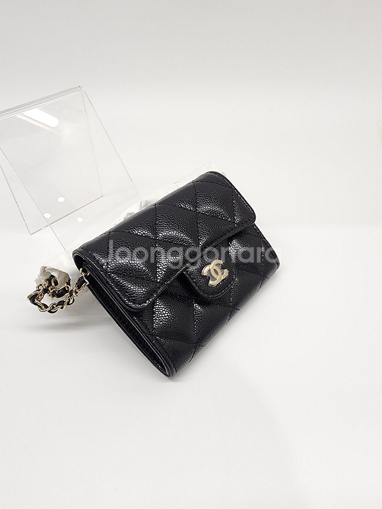 샤넬 25SS AP0238 캐비어 클래식 미니 WOC--5
