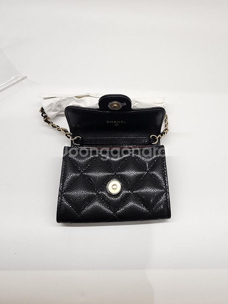 샤넬 25SS AP0238 캐비어 클래식 미니 WOC--6