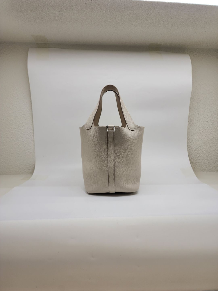 에르메스 피코탄 18 은장 아이보리 T각인 이미지