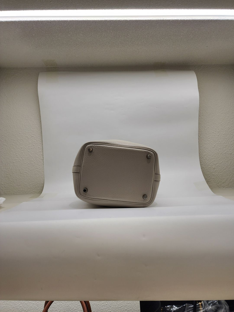 에르메스 피코탄 18 은장 아이보리 T각인 이미지