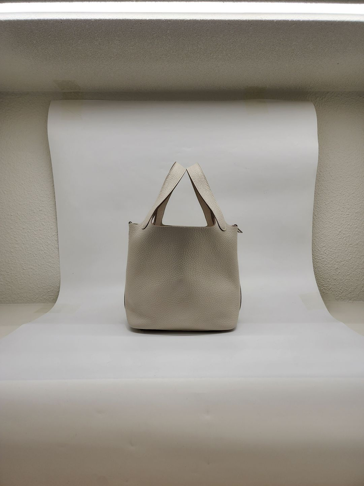 에르메스 피코탄 18 은장 아이보리 T각인 이미지