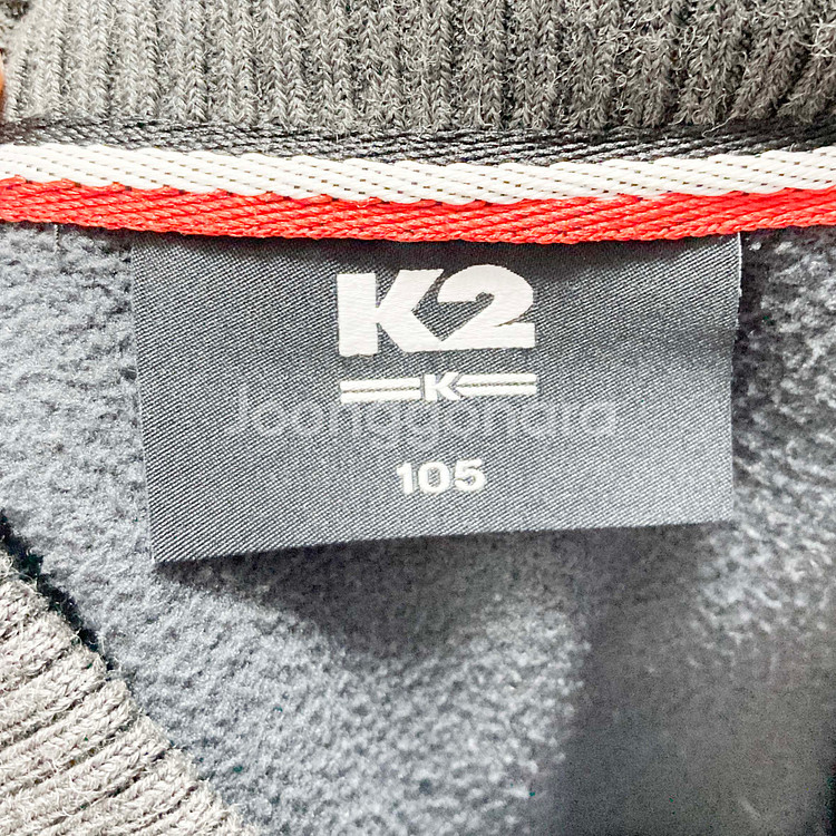 K2 남성 몸판패딩 니트집업 덕다운 105 진스센스--3