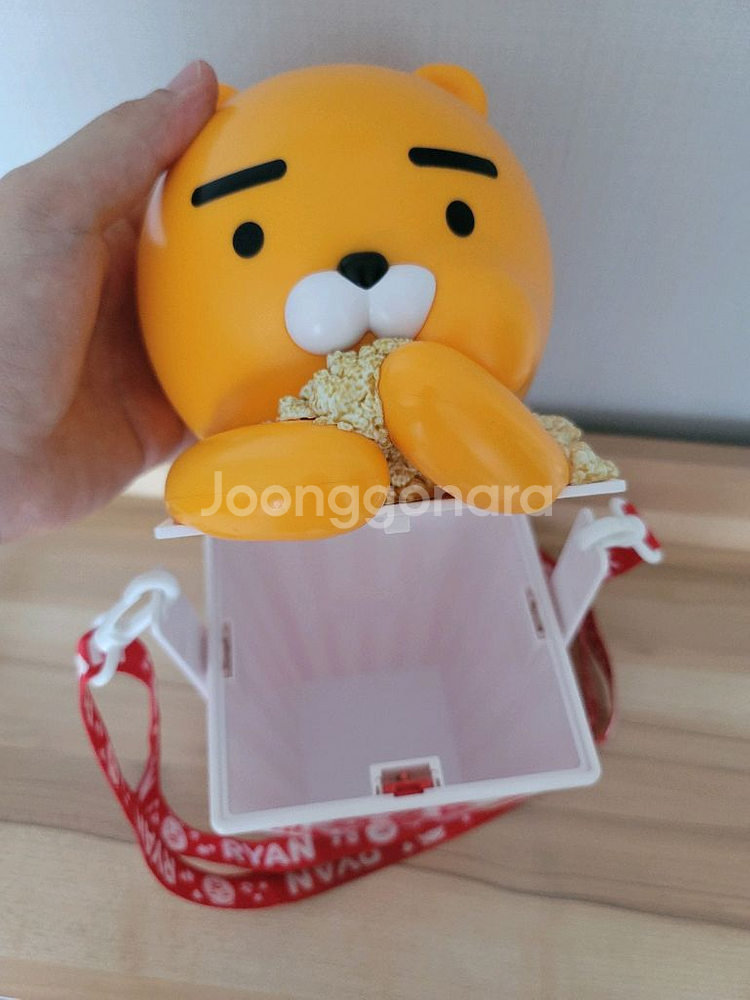 카카오프렌즈 라이언 팝콘통--1