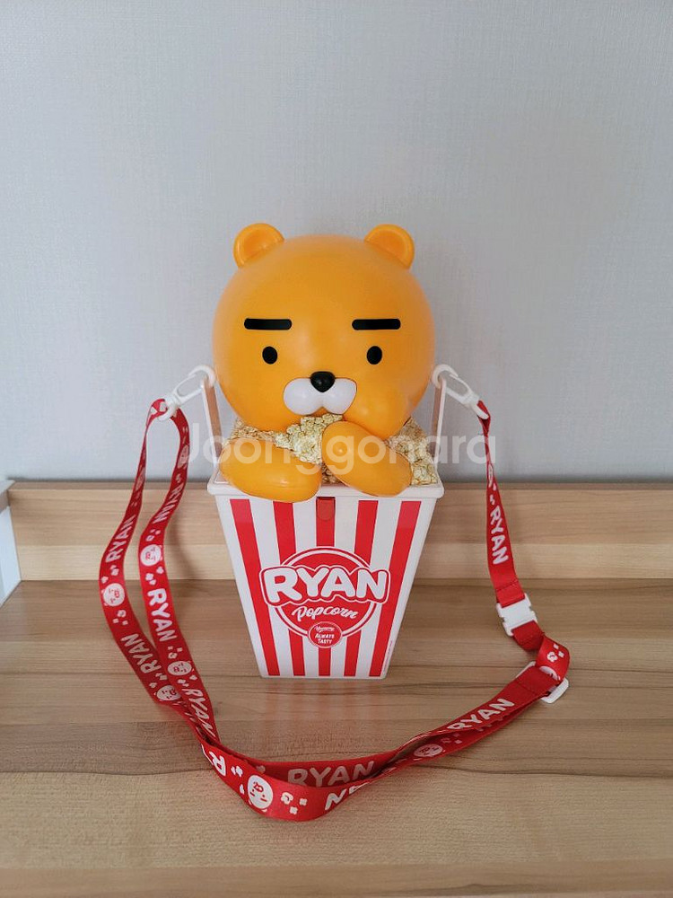 카카오프렌즈 라이언 팝콘통--0