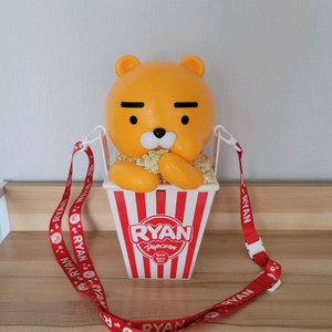카카오프렌즈 라이언 팝콘통