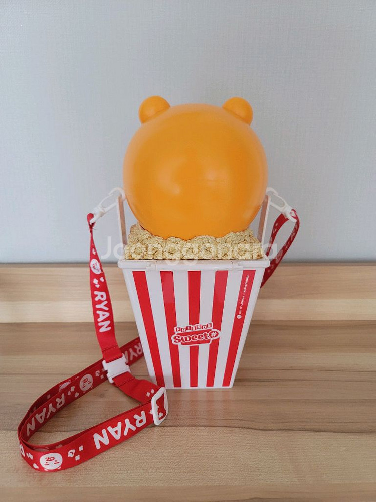 카카오프렌즈 라이언 팝콘통--3