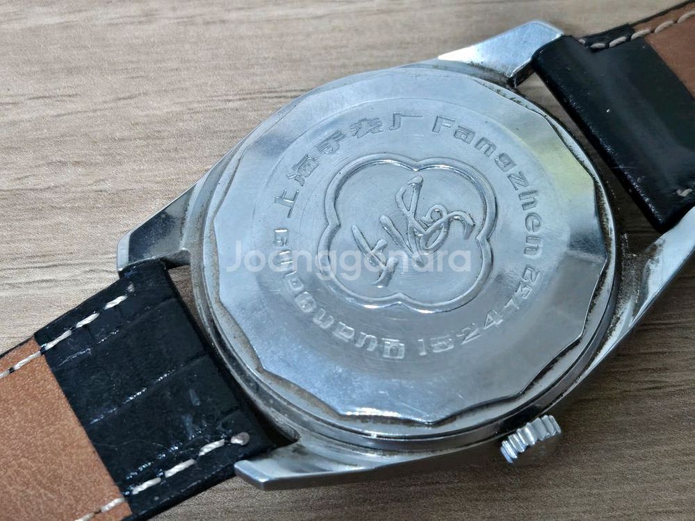 1960년대 중국 상하이 17석 수동시계--4