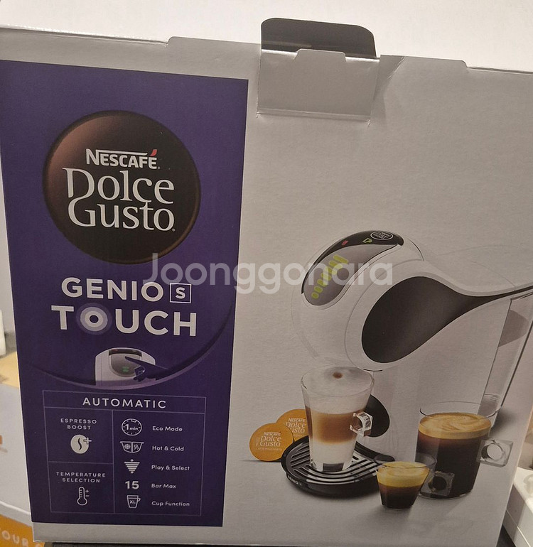 네스카페 돌체구스토 캡슐커피머신 지니오 터치 (택포)--3