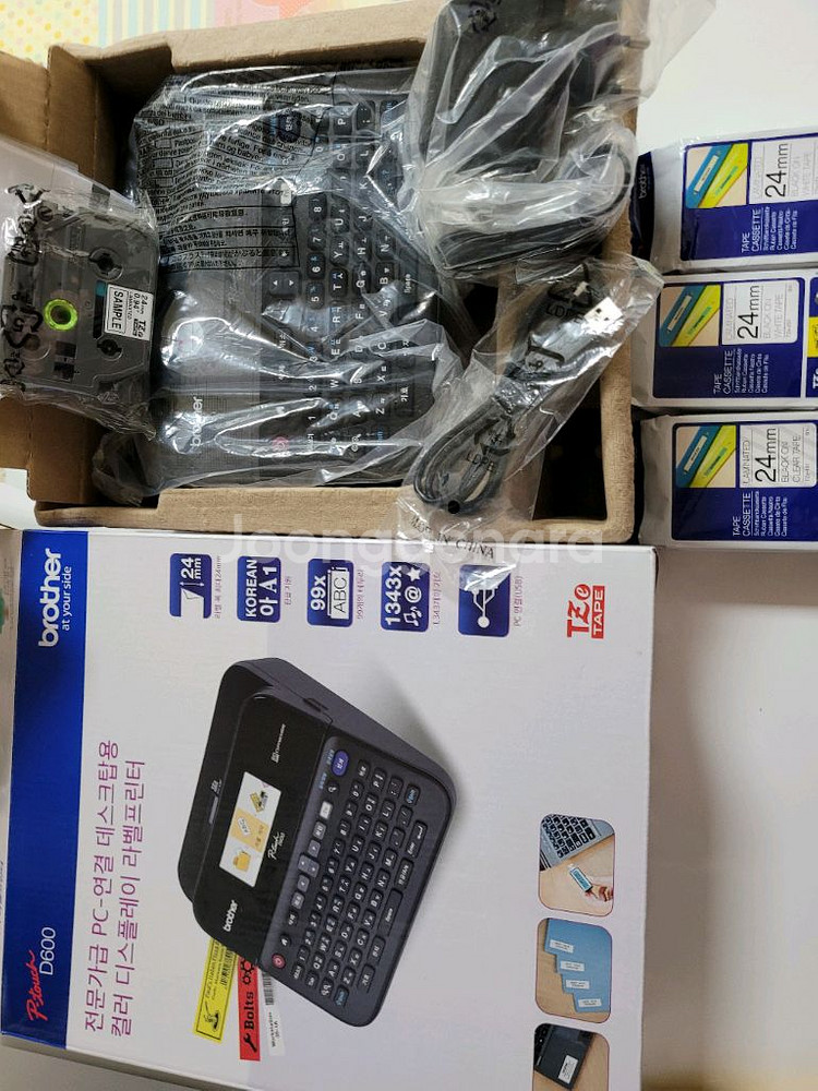 [정품]브라더 P-touch D600 라벨프린터--4