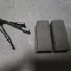 ESSTAC 9미리 더블 갭 파우치 BK
