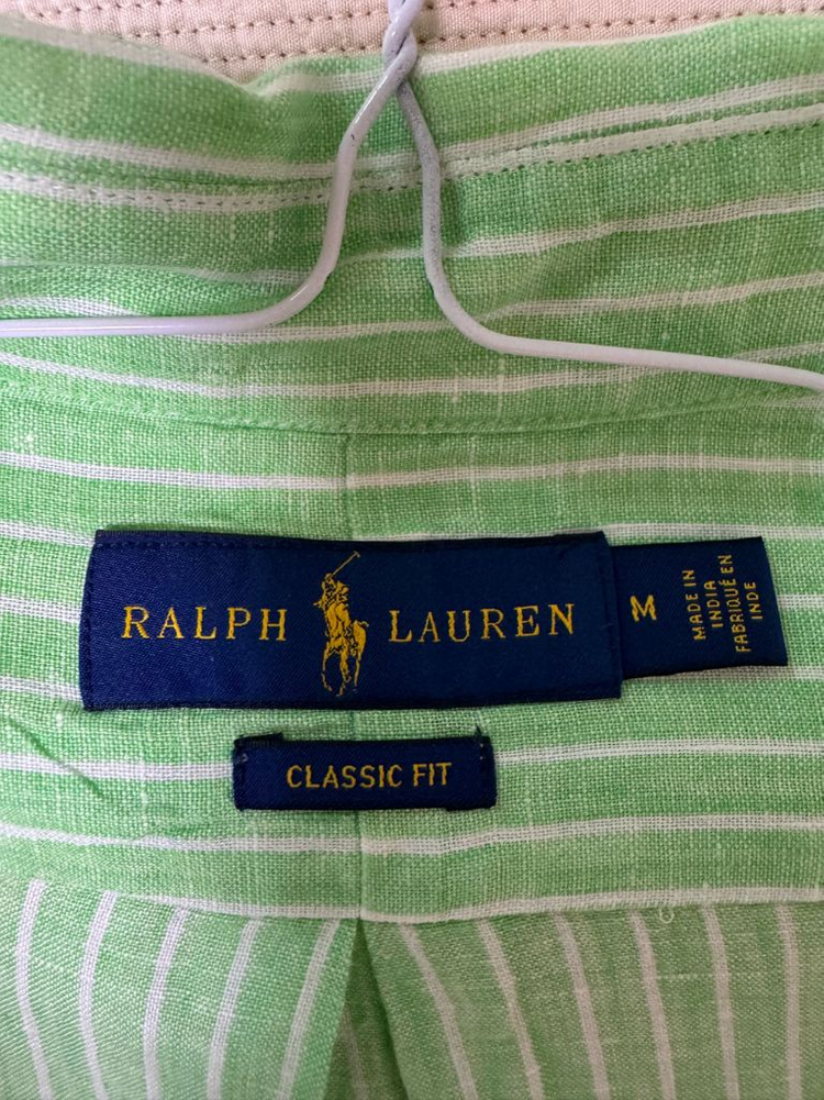 폴로 랄프로렌 린넨 셔츠 클래식핏 M사이즈(105)--2
