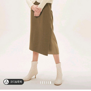 타임 텍스처 레이어 스커트