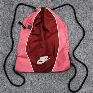 나이키 드로우스트링 핑크 버건디 스트링 백팩 가방