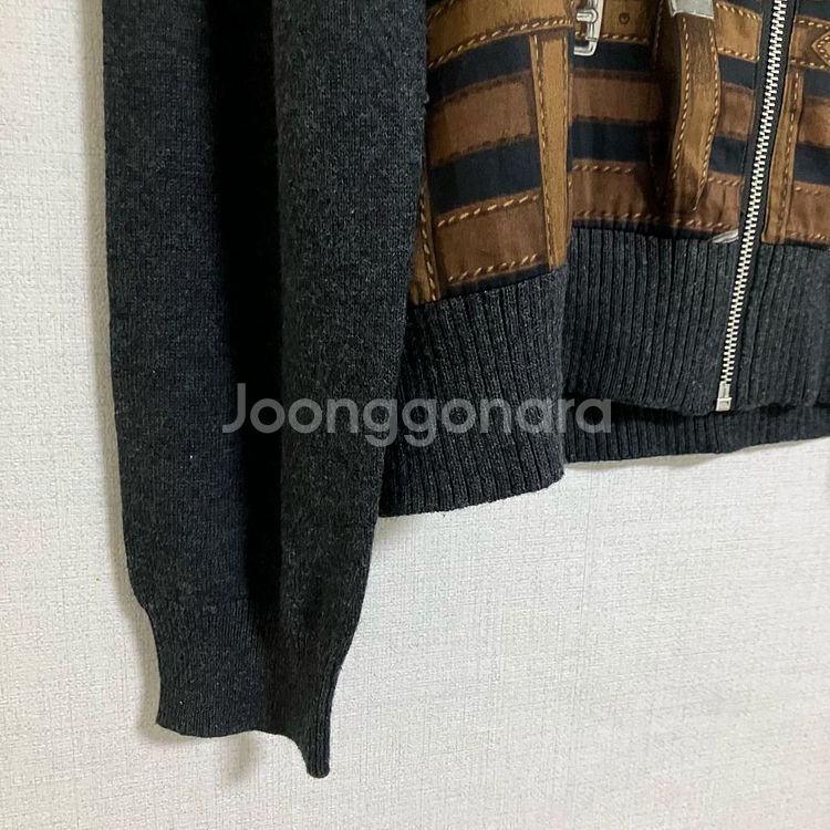 폴로랄프로렌 그린라벨 패턴 니트 집업 (XL)--2