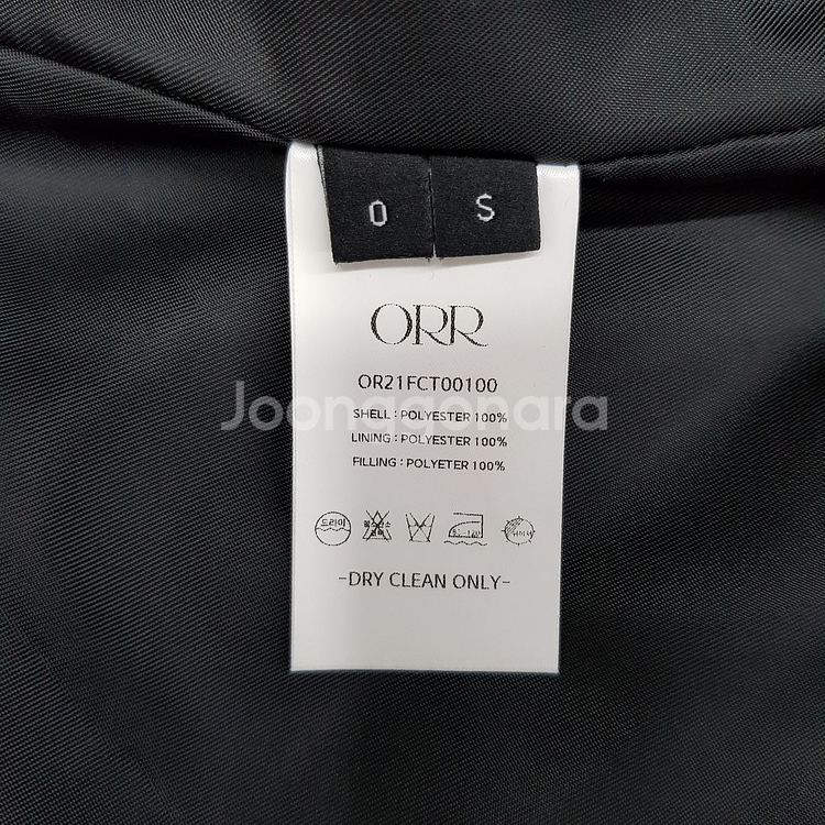 오르 ORR 다이아퀼팅 롱 트렌치 코트 S사이즈--7