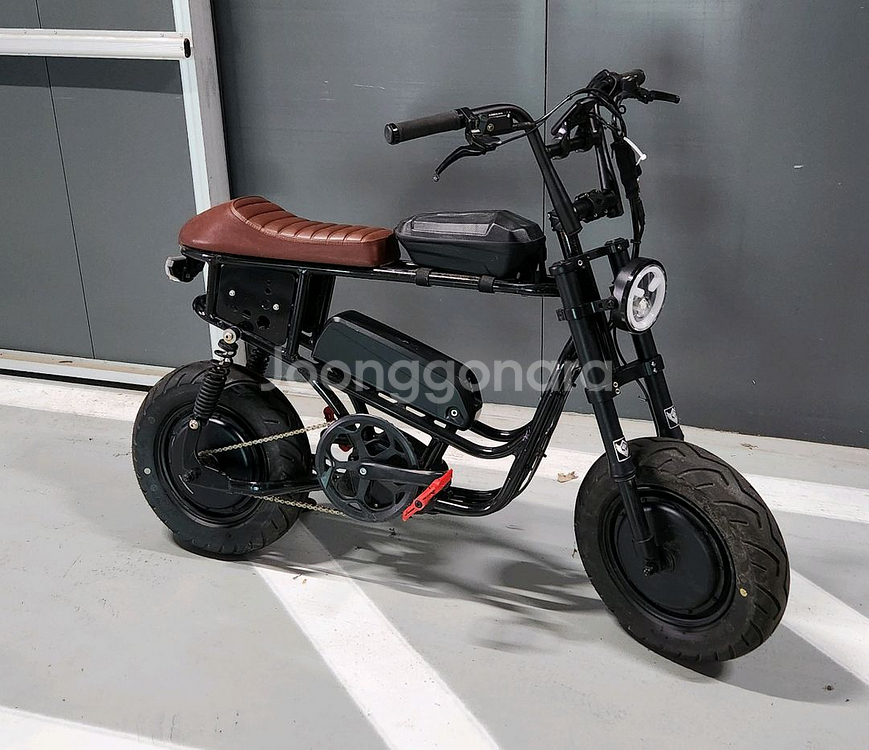 안지오 슈퍼미니 F1 미니 자토바이 전기자전거 팝니다.--1