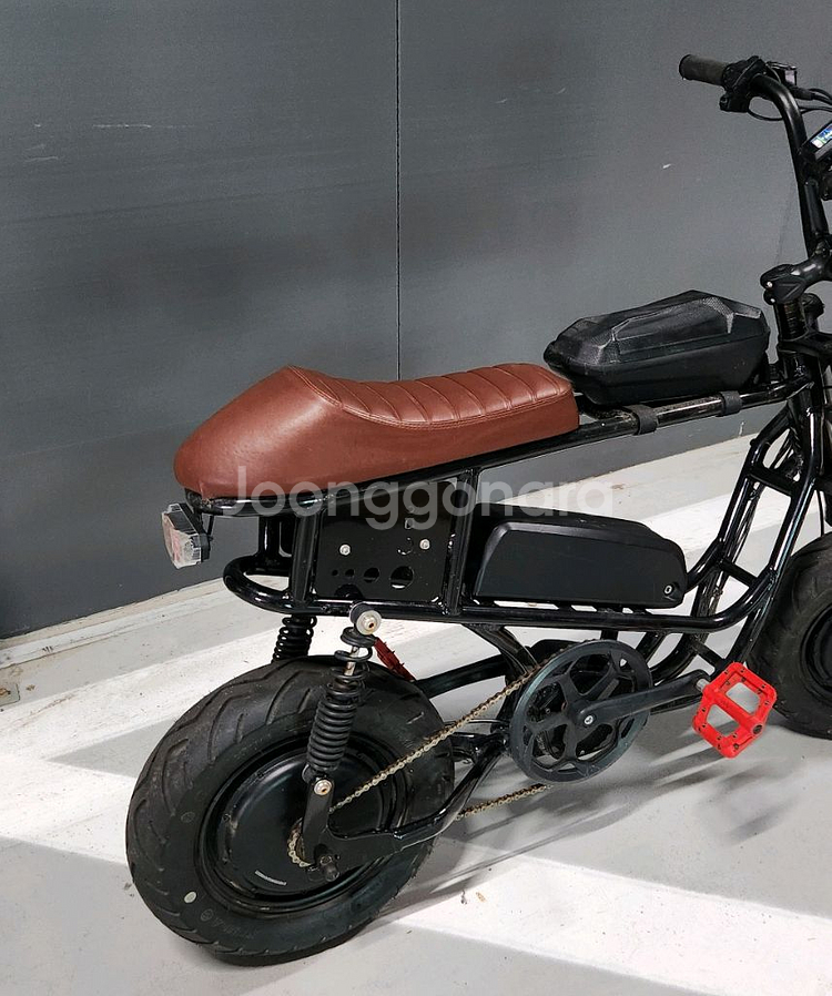 안지오 슈퍼미니 F1 미니 자토바이 전기자전거 팝니다.--2