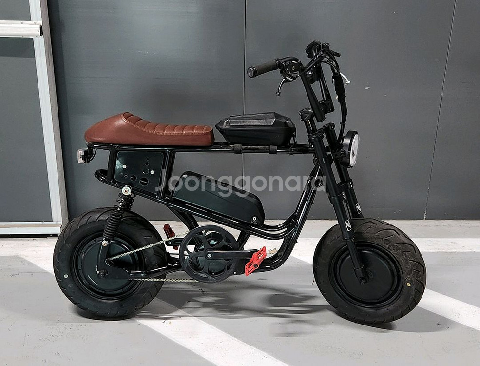 안지오 슈퍼미니 F1 미니 자토바이 전기자전거 팝니다.--0