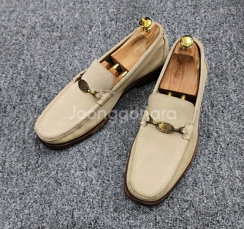 BALLY 발리 스웨이드 로퍼 US9--0