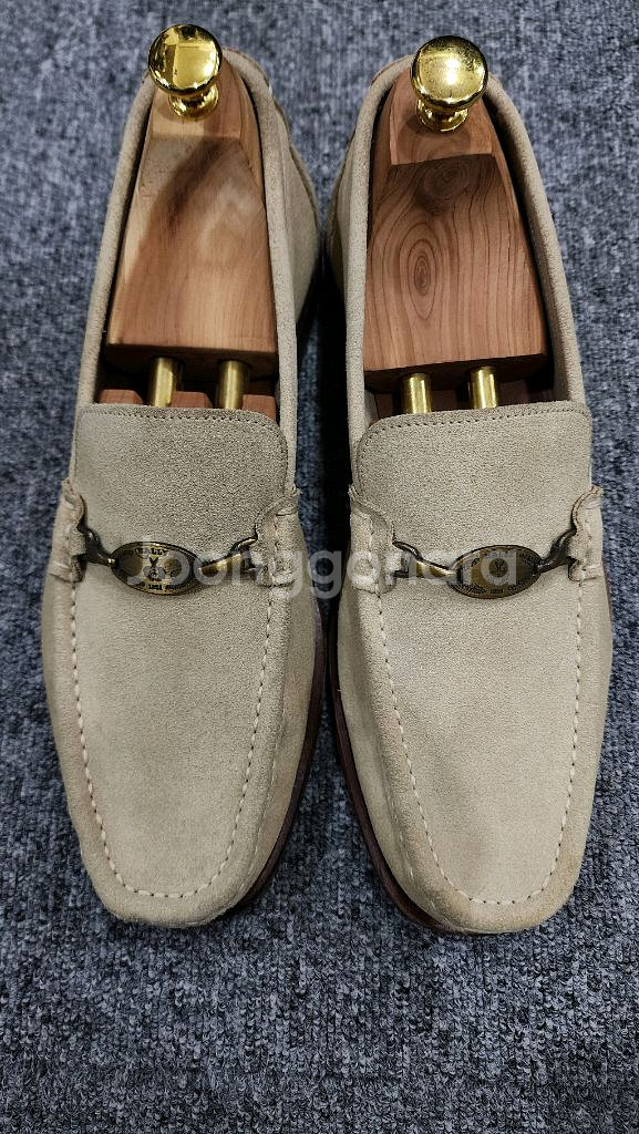 BALLY 발리 스웨이드 로퍼 US9--1