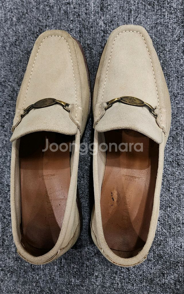 BALLY 발리 스웨이드 로퍼 US9--4