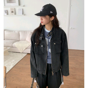 서울베이스드 데님 카고 자켓