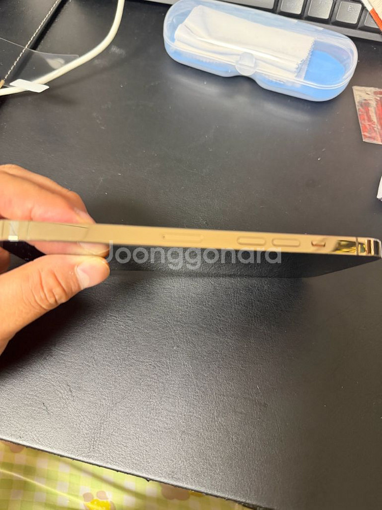 아이폰12 promax 골드 128G--5