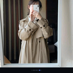 98도씨 로마 더블 트렌치 코트