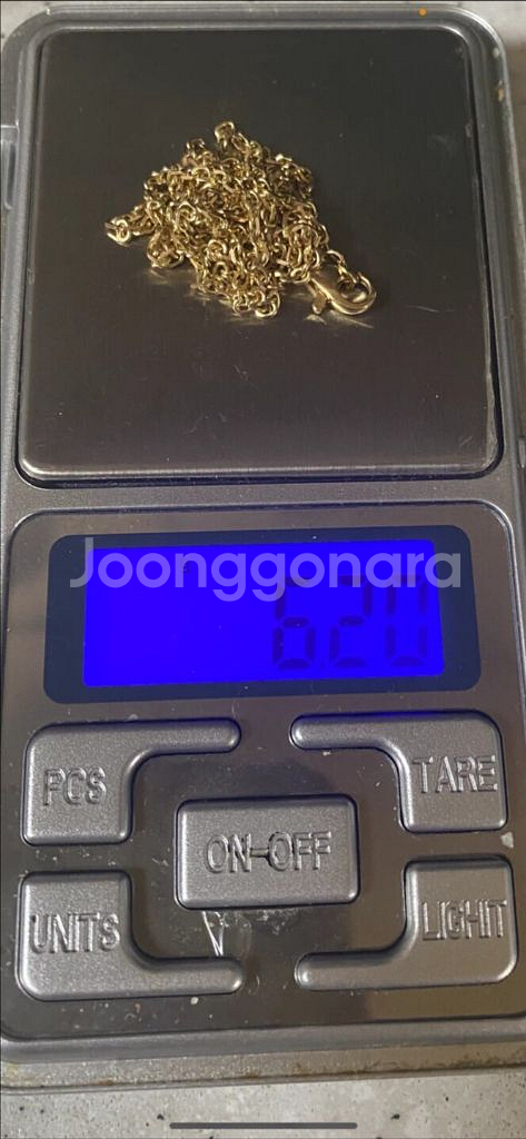 18k 세줄 팔찌 6.2g--3