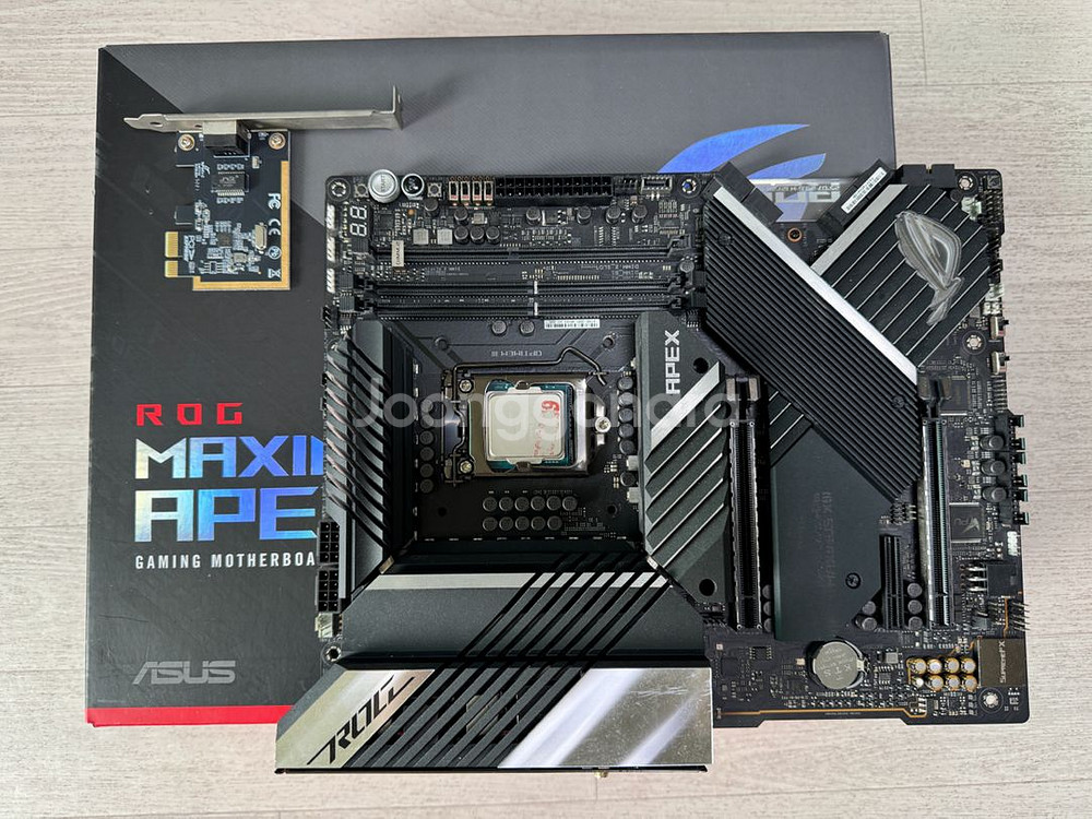 인텔 11600kf + ROG Apex z590--0