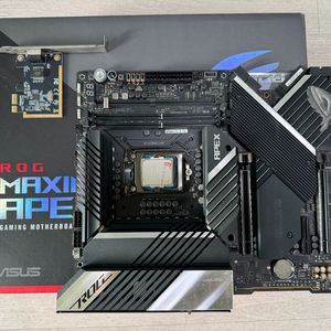 인텔 11600kf + ROG Apex z590