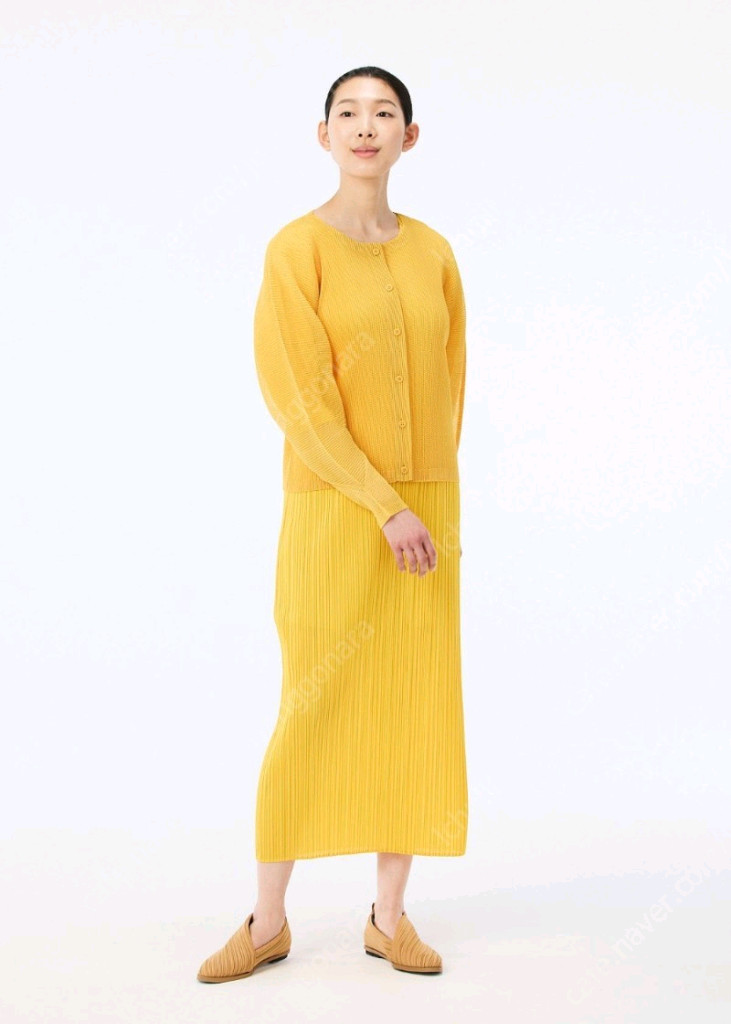 플리츠플리즈 타타미 가디건 ~--1